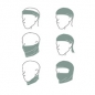 Preview: MULTI HEADGEAR WRAP 6 Way Face Protector Khaki Tan