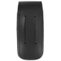 Preview: Leder Etui mit Druckknopf schwarz