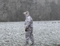 Preview: Snow Camo ECWCS Cold Weather Regenjacke mit Kapuze
