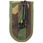 Preview: NL Army Messertasche w Alice Clips woodland camouflage