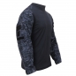Preview: Midnight DIGITAL Blue CAMO TACTICAL COMBAT SHIRT