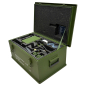 Preview: NATO Army Case Alu Kiste Lagerbox oliv