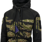 Preview: Helikon-Tex ROGUE Hoodie (FullZip) - Black / Desert Night Camo