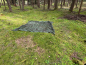 Preview: Brit. Tarnnetz 3 x 5 m DPM Camouflage feuerhemmend