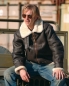 Preview: US B3 LAMMFELL Lederjacke BOMBERJACKE