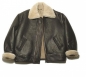 Preview: US B3 LAMMFELL Lederjacke BOMBERJACKE