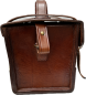Preview: VINTAGE LEDERTASCHE MIT TRAGEGURT BRAUN