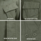 Preview: US Army NAM Vintage Fatigue Cotton Shirt Olive Drab
