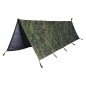 Preview: M05 Woodland Mehrzweckplane Tarp Spezialkräfte mit IRR Beschichtung 280 x 300 cm
