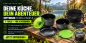 Preview: Optimus Terra Camp 4 – 7-teiliges Camping-Kochset für 4 Personen