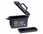 Preview: AB Outdoor Box mit Klapplade und Innenfach schwarz