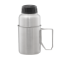 Preview: PATHFINDER Stainless Steel Water Bottle 1.1 Ltr with Nesting Cup Set