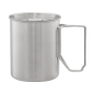 Preview: PATHFINDER Stainless Steel Water Bottle 1.1 Ltr with Nesting Cup Set