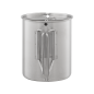 Preview: PATHFINDER Stainless Steel Water Bottle 1.1 Ltr with Nesting Cup Set