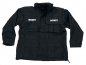 Preview: Jacke Security schwarz, wasserdicht und antistatisch