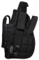 Preview: Pistolenbeinholster Molle schwarz