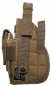 Preview: Pistolenbeinholster Molle coyote