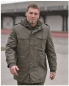 Preview: BW Parka mit Futter Steingrau Oliv