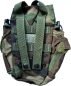 Preview: feldflaschentasche woodland camouflage rückseite
