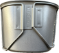 Preview: US Army Water Canteen Cup Edelstahl Becher
