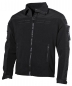 Preview: BW Combat Fleece Jacke schwarz