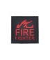 Preview: FIRE FIGHTER PVC Velcro patch