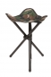 Preview: DREIBEIN KLAPPHOCKER WOODLAND CAMOUFLAGE