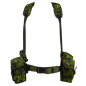 Preview: Danish Army CQC Weste M84 woodland Camouflage Flecktarn M96 6 teilig