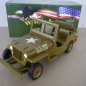Preview: US Army Holz Willys Jeep Collector Item Stück Sammlerstück Hugo Koch oliv