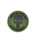 Preview: IT'S PUNISHMENT Skull OD Green oliv Velcro