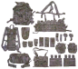 Preview: US Army OCP OEF MULTICAM MOLLE II Rifleman Set