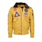 Preview: TOP GUN FLIEGERJACKE mit Pelzkragen ′FLYING TIGERS′