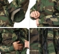 Preview: US Army ECWCS Cold Weather Nässeschutz Jacke woodland camouflage