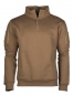 Preview: TACTICAL SWEATSHIRT MIT ZIPPER DARK COYOTE
