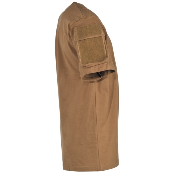US Tactical Shirt short sleeve mit Ärmeltaschen und Klettfäche coyote