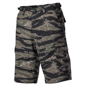 US BDU Bermuda Rip Stop tiger stripe