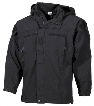 US PCU Protective Level 5 Combat Soft Shell Jacke schwarz