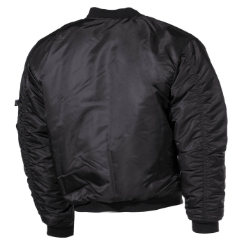 Preview: MA-1 Bomberjacke Blouson Pilotenjacke schwarz
