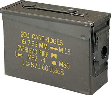 US AMMO BOX STEEL M19A1 CAL.30