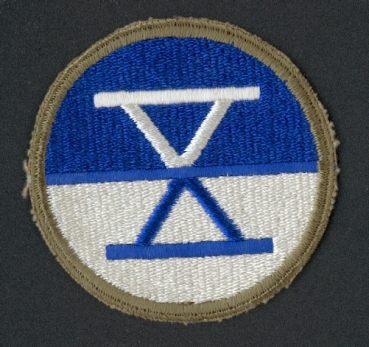 X Corps 2. Weltkrieg Uniform Abzeichen patch WWII