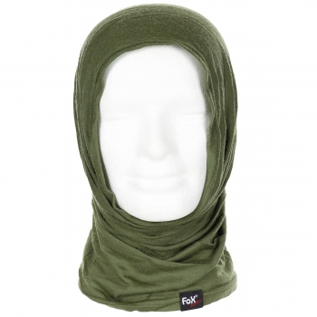 FOX Rundschal "Merino Lite" oliv