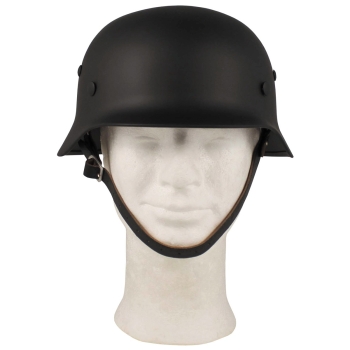 Wehrmacht WH Stahlhelm M35 (Repro) WW II schwarz