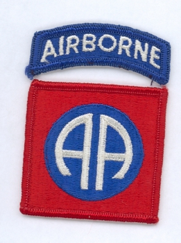 82nd Airborne Division "ALL AMERICA" patch
