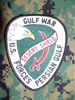 US Forces Persian GULF WAR Abzeichen Golf Krieg