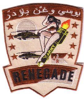 4th Aviation Cavalry Renegade Helicopter 4-3-R Iraq