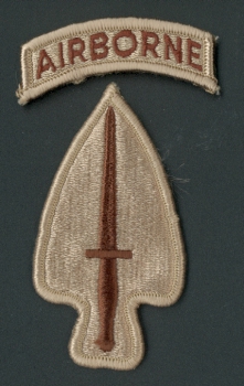 Special Operations Command Airborne DCU Desert patch