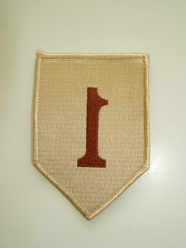 1st Infantry Division Combat DCU Desert Uniform Abzeichen