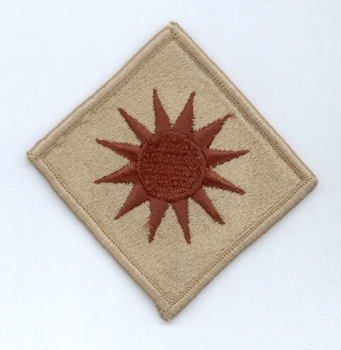 40th Infantrie Division  "SUNSHINE " DCU patch