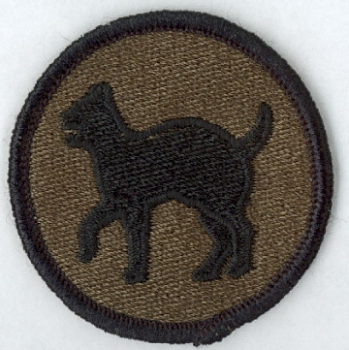 81st Divison BDU Uniform Abzeichen patch