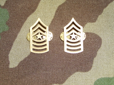 Sergeant Major US Army Rank Insignia Uniform Abzeichen